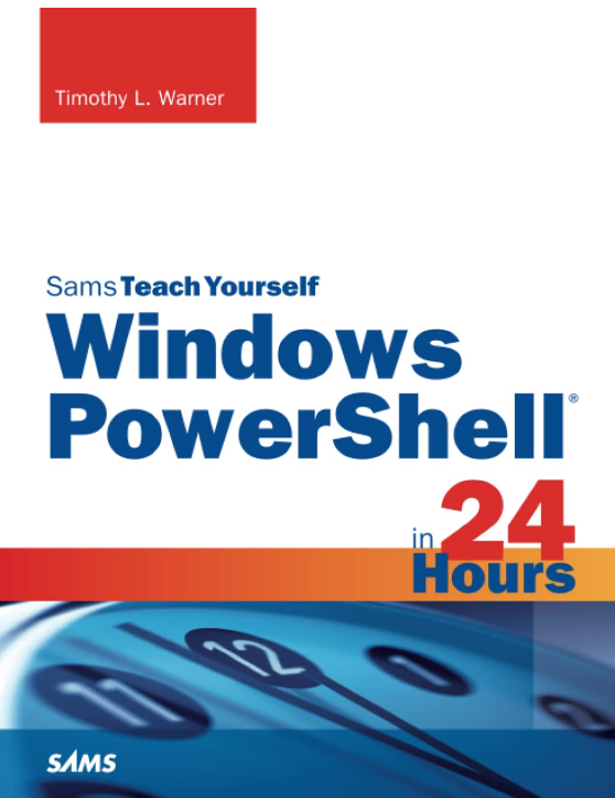 Windows PowerShell in 24 Hours Book Cover