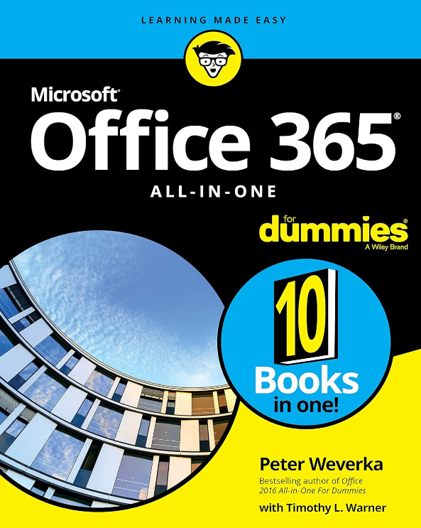 Office 365 All-in-One For Dummies Book Cover