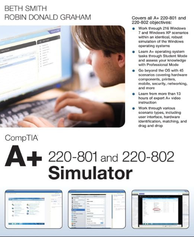 CompTIA A+ Simulator Software Cover