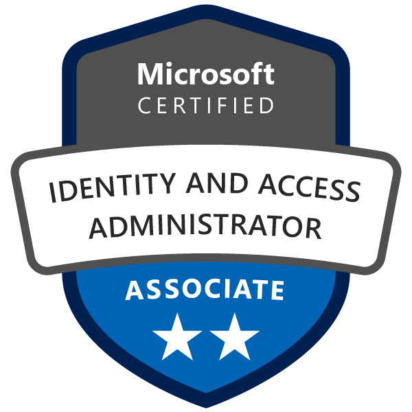 Identity and Access Administrator Associate badge